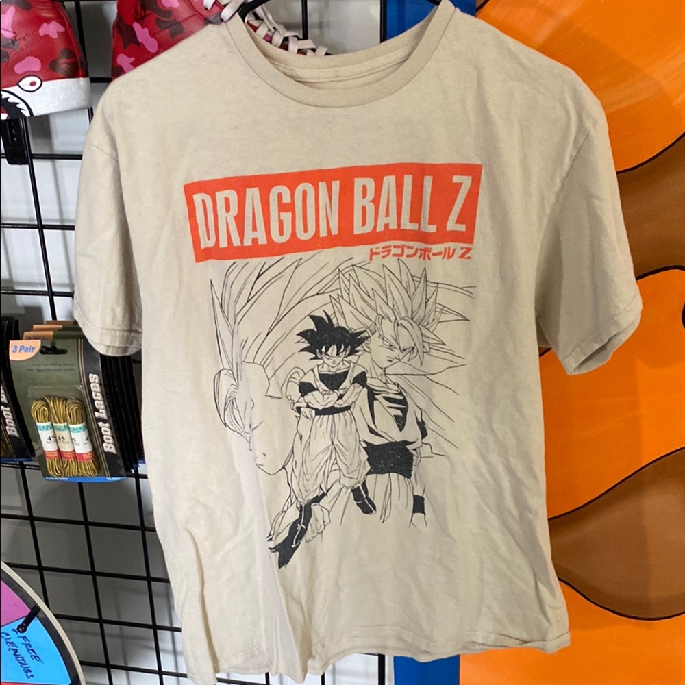 Dragon Ball Z Kids Beige T-Shirt